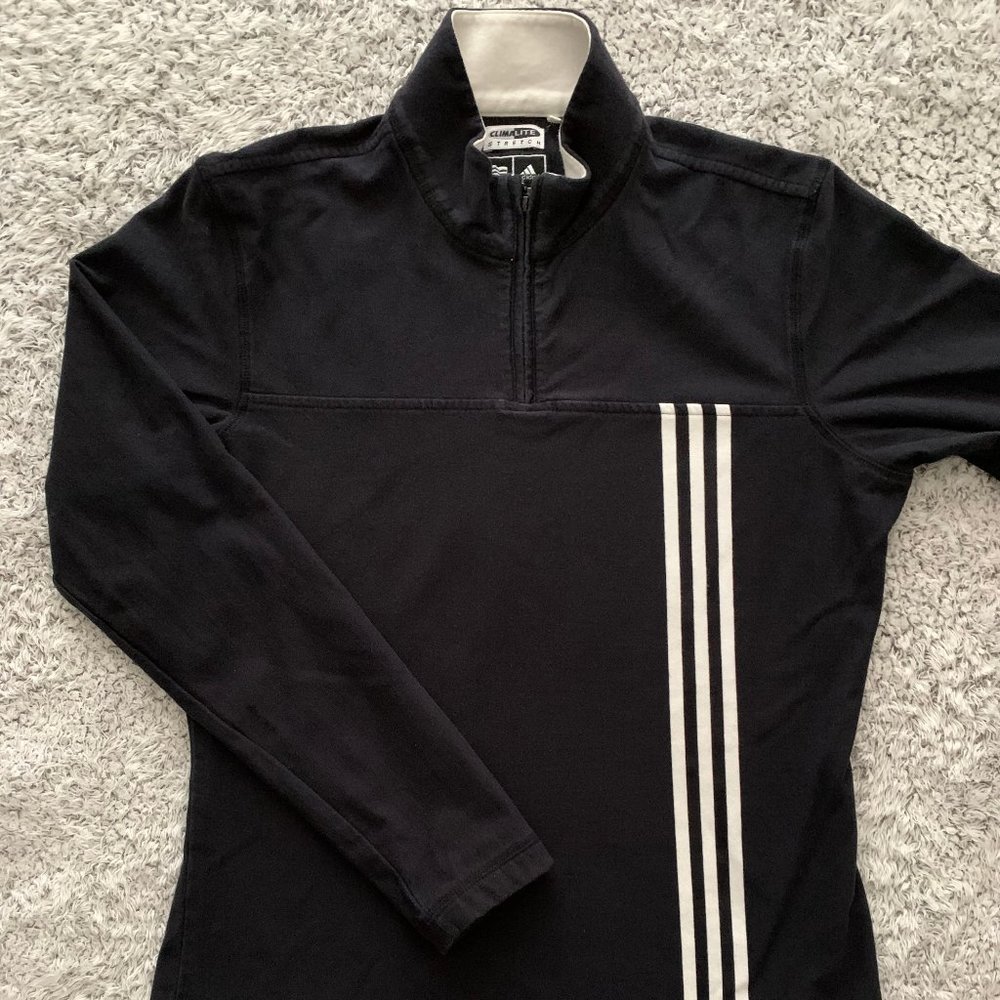 Adidas ClimaLite Stretch Quarter-Zip Pullover. Medium. Adidas. Adidas ClimaLite.